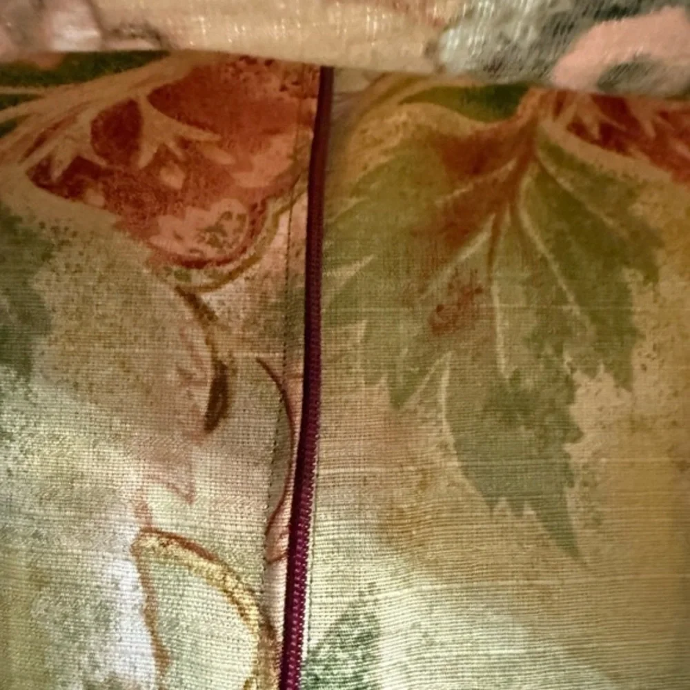 Vtg Zippered Floral Protective Garment Bag for Tops, Shirts, Suits on Hangers